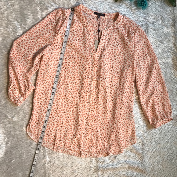 NWT NYDJ Nordstrom Herts Print Blouse - Picture 8 of 12